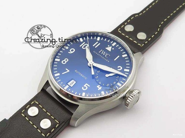 MIROTIME 0718 EasyCare Big Pilot Real PR IW500916 2016 “Le Petit Prince” ZF Best Edition On Brown Leather Strap A 7292